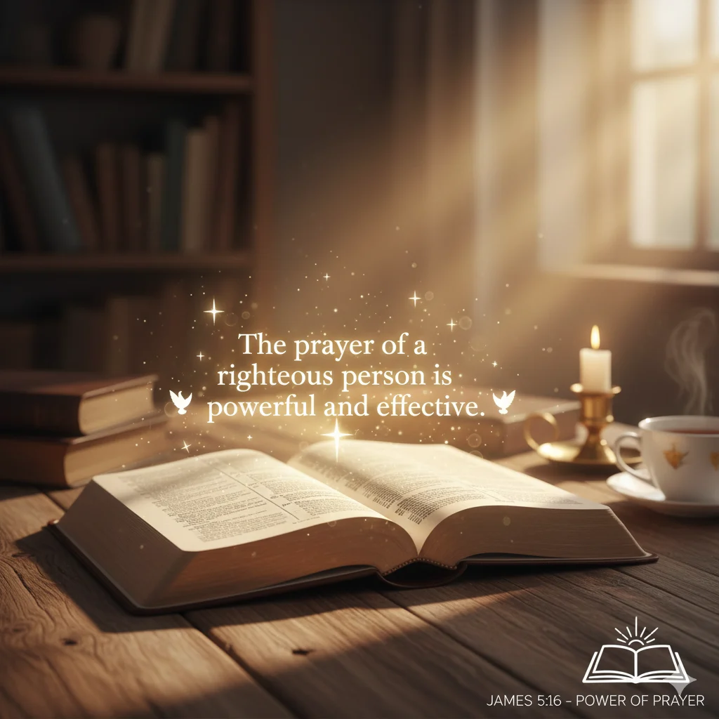 The Prayers of a Righteous Man Availeth Much Meaning