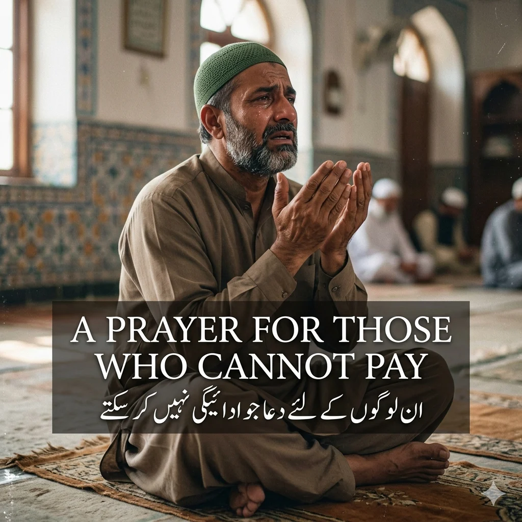 A Prayer for Those Who Cannot Pay
