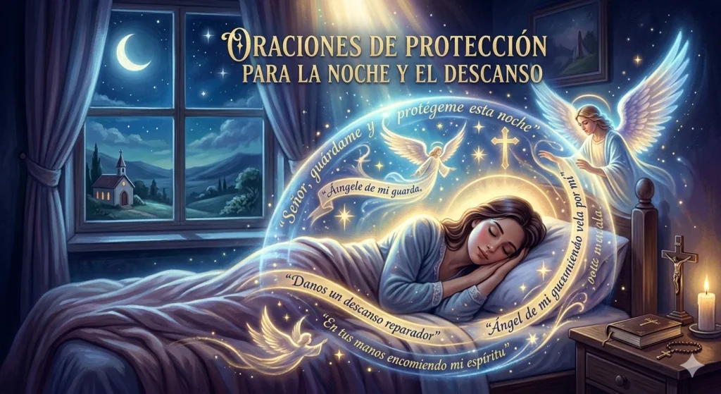 Prayers in Spanish for Protection for Night and Rest