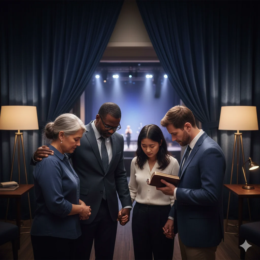 prayers for church service