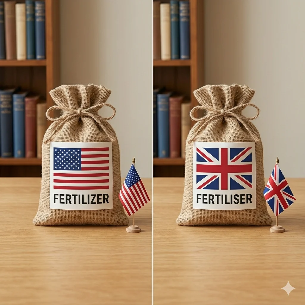 fertiliser or fertilizer