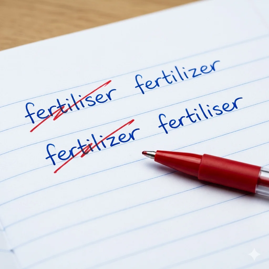 fertiliser or fertilizer