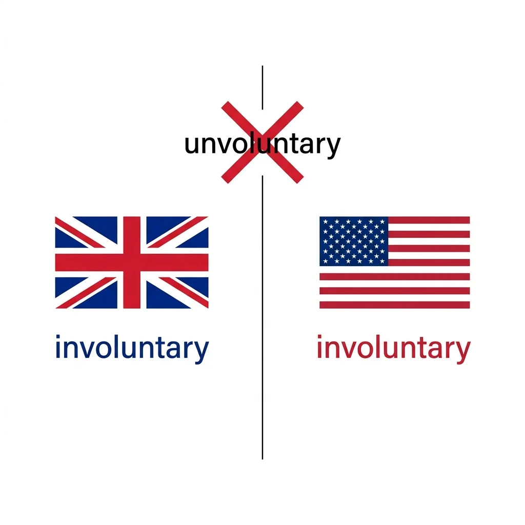 unvoluntary or involuntary