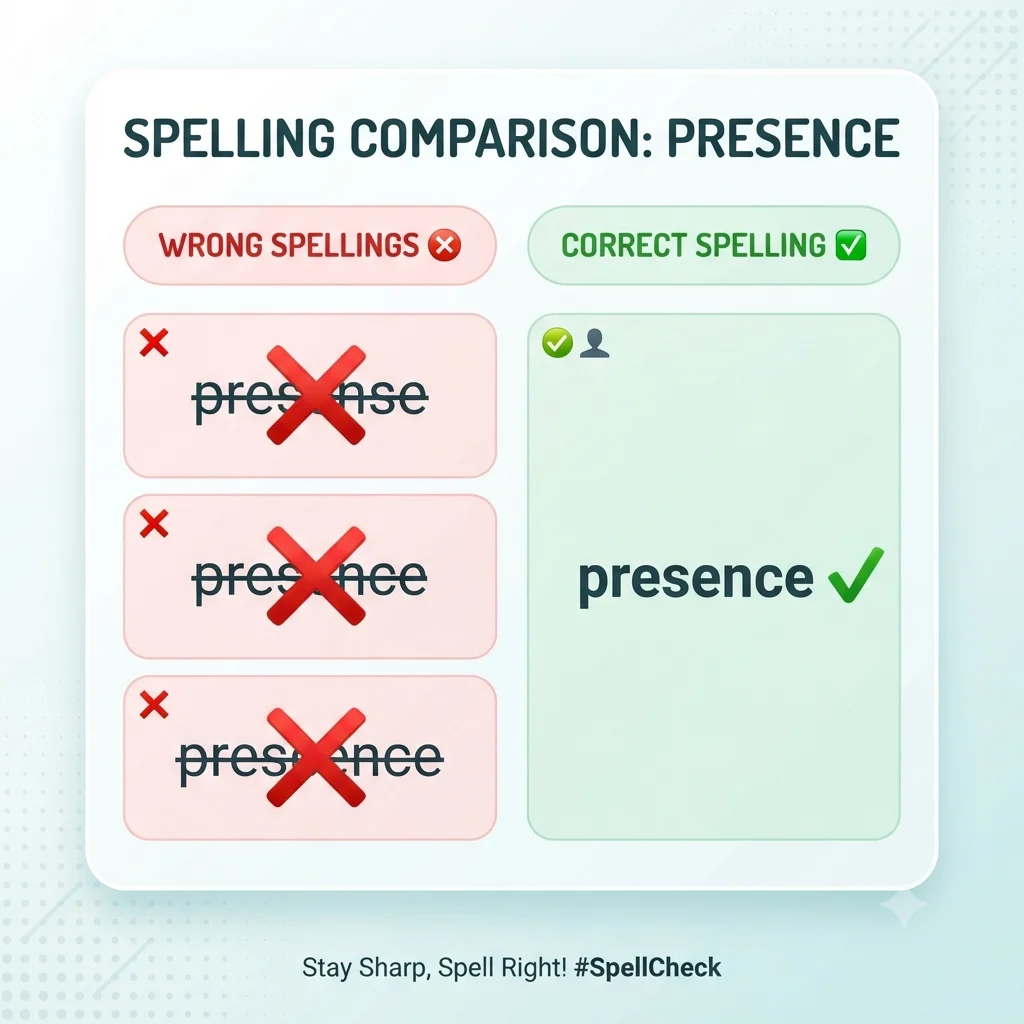presence or presense