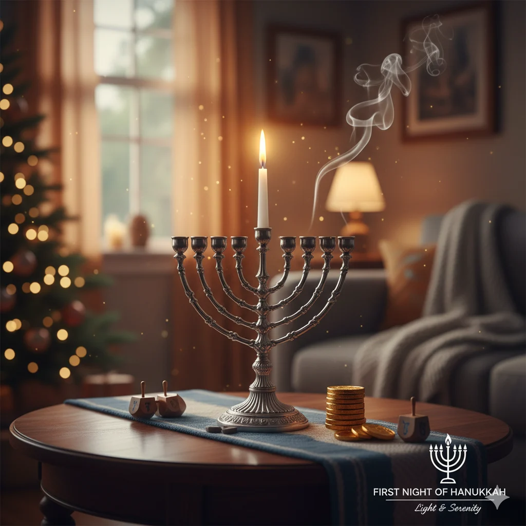 First Night Hanukkah Prayers